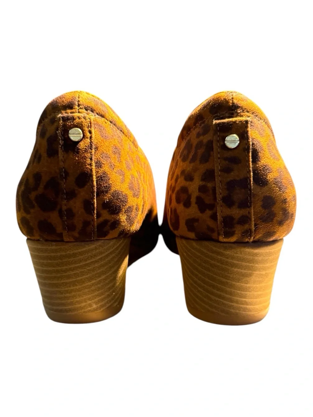 Dr. Scholl’s Leopard Animal Print Wedge Pumps Women’s Size 9M NWOB